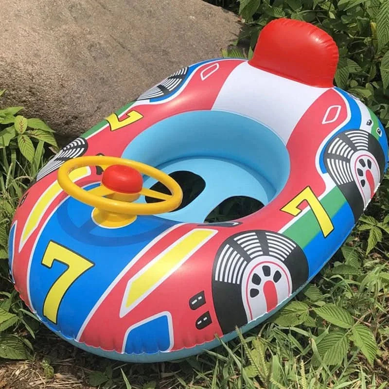 Baby Pool Float Steering Wheel Lightweight & Portable