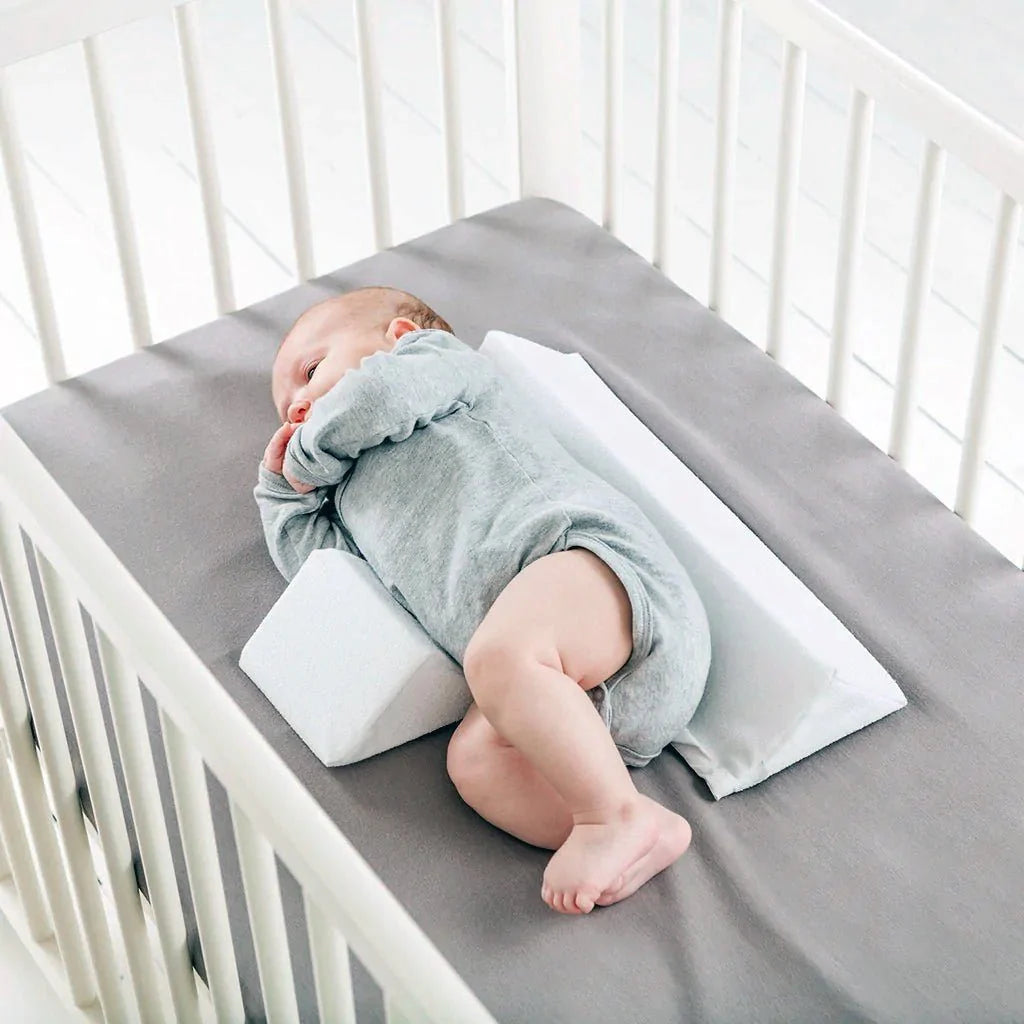Baby Positioning Pillow Anti-Roll Ergonomic Support Breathable Foam