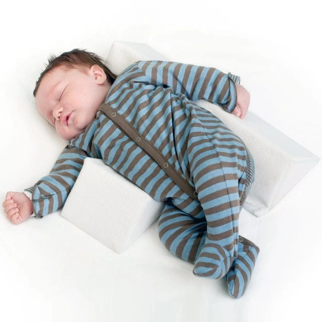 Baby Positioning Pillow Anti-Roll Ergonomic Support Breathable Foam