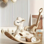 Baby Ride-On Toy 2-in-1 Rocking Horse & Balance Bike