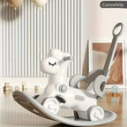 Baby Ride-On Toy 2-in-1 Rocking Horse & Balance Bike