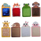 Baby Sensory Mats Animal Texture 8-Pack Machine Washable