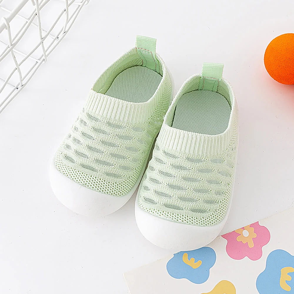 Baby Shoe Socks Non-Slip TPR Sole & Breathable Mesh