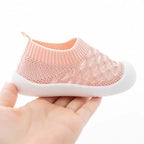 Baby Shoe Socks Non-Slip TPR Sole & Breathable Mesh
