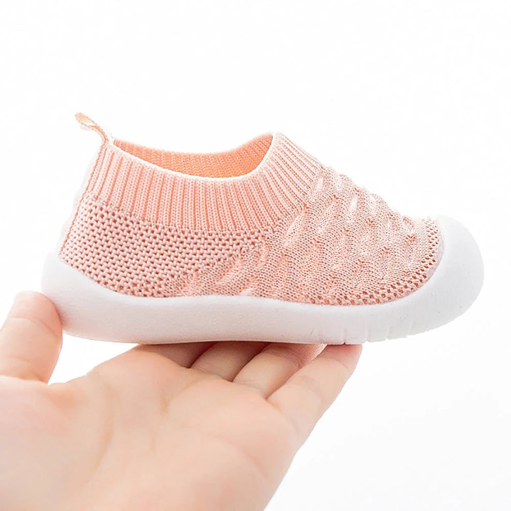 Baby Shoe Socks Non-Slip TPR Sole & Breathable Mesh
