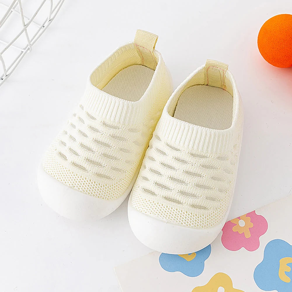 Baby Shoe Socks Non-Slip TPR Sole & Breathable Mesh
