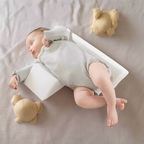 Baby Side-Sleep Positioning Pillow Memory Foam Adjustable Width