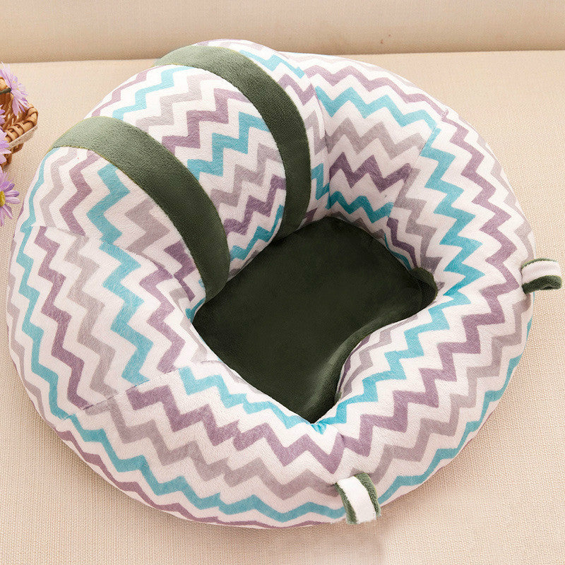 Baby Sit & Play Chair Padded Support Anti-Tip Removable Washable Cover