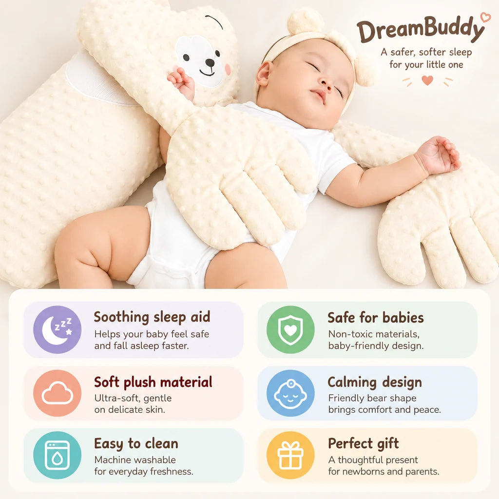 Baby Sleep Plush Rhythmic Patting USB Rechargeable