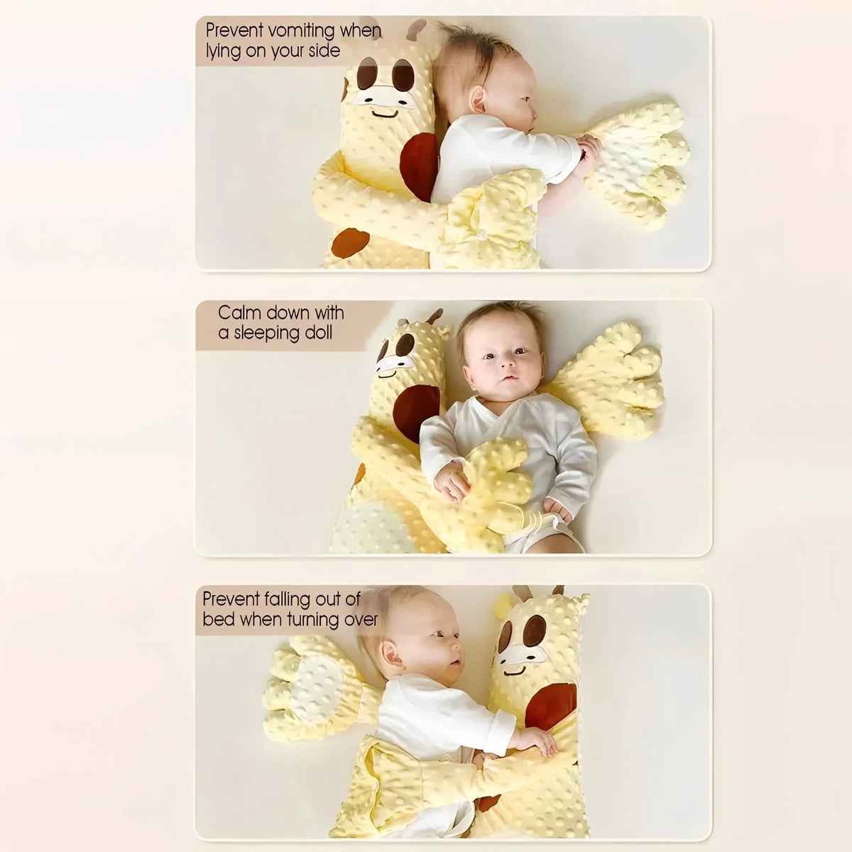 Baby Sleep Soother Rhythmic Patting Remote Control Rechargeable