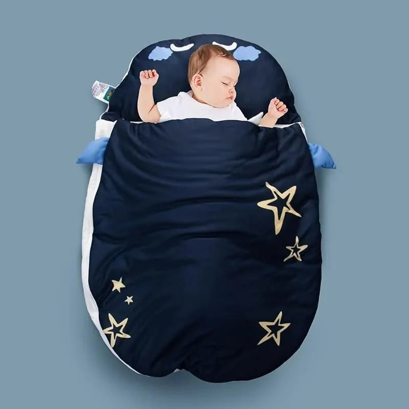 Baby Sleeping Bag Quilted Cotton Smooth Zipper