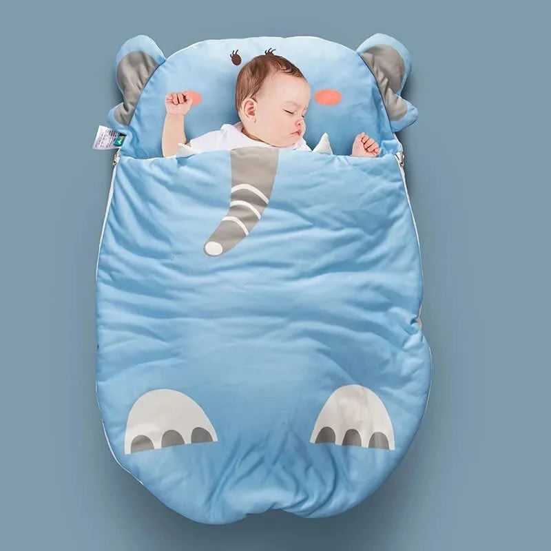 Baby Sleeping Bag Quilted Cotton Smooth Zipper