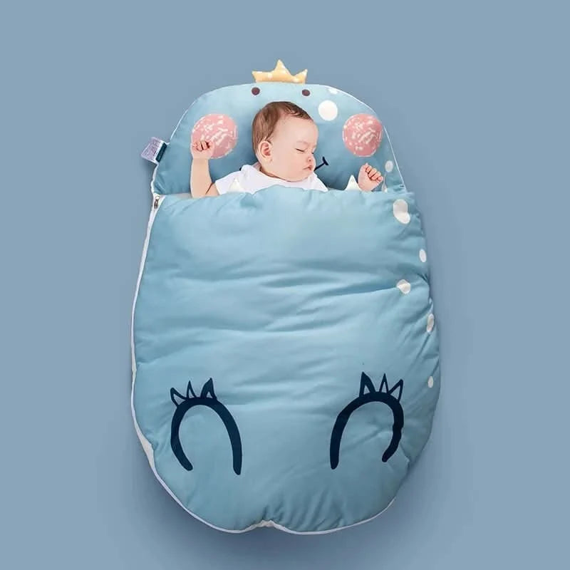 Baby Sleeping Bag Quilted Cotton Smooth Zipper