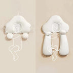 Baby Sleeping Pillow Adjustable Contoured Support Breathable Cover