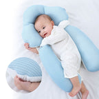Baby Sleeping Pillow Adjustable Contoured Support Breathable Cover