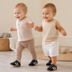 Baby Sneakers Soft Flexible Sole Hook-And-Loop Strap