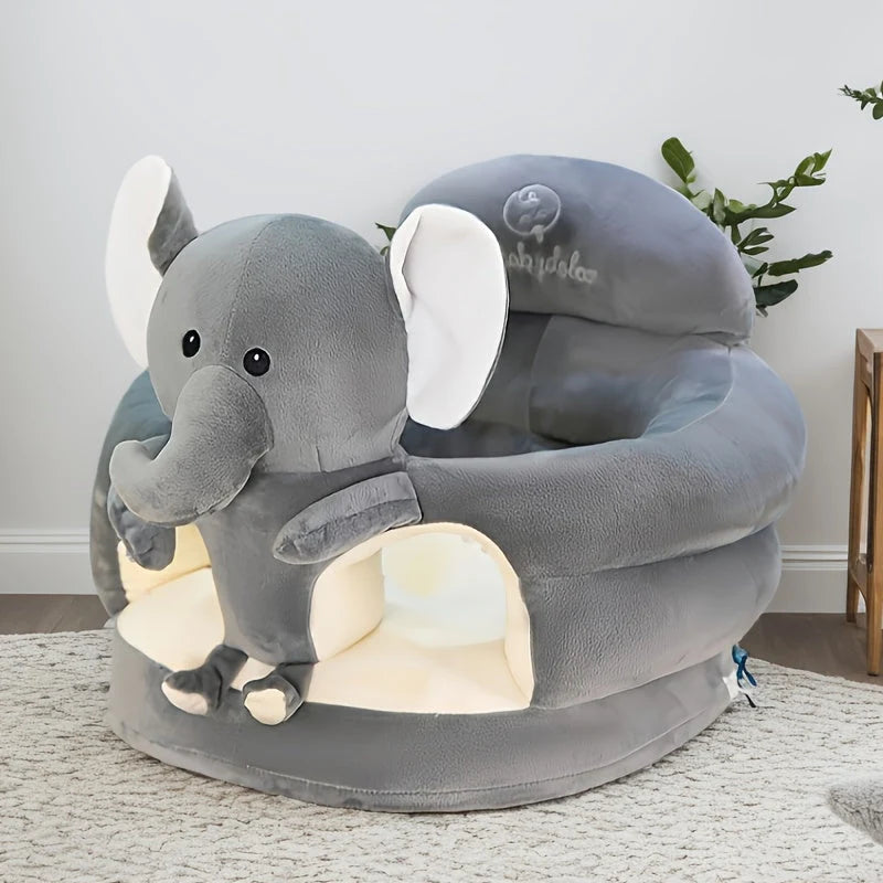 Baby Support Seat Plush Stable Backrest Machine Washable Cover