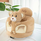 Baby Support Seat Plush Stable Backrest Machine Washable Cover