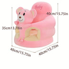 Baby Support Seat Plush Stable Backrest Machine Washable Cover