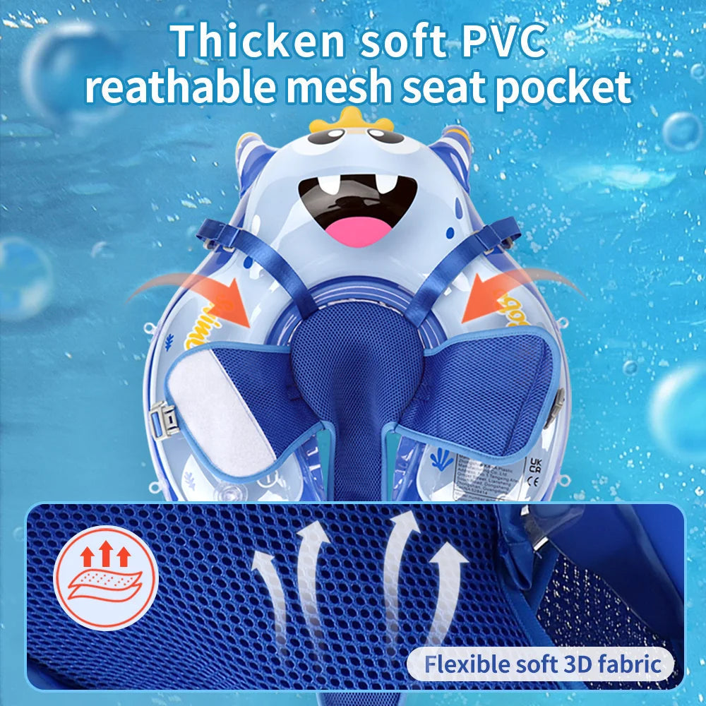 Baby Swim Ring Eco-Friendly PVC Lightweight & Portable