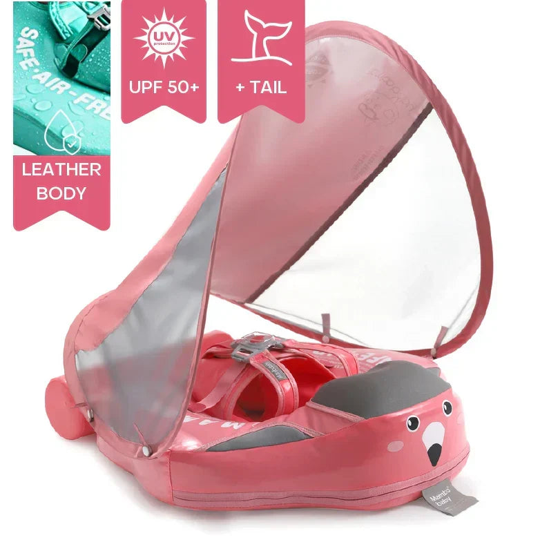 Baby Swim Ring Fish-Shaped UPF 50+ Sunshade