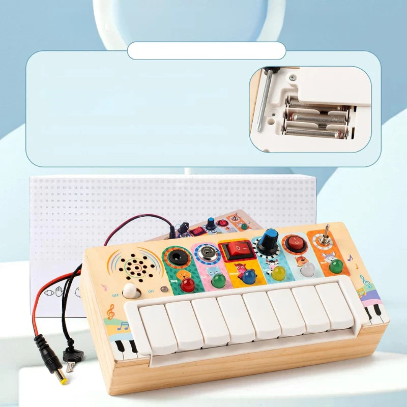 Baby Toy Set Montessori Sensory Shapes & Textures