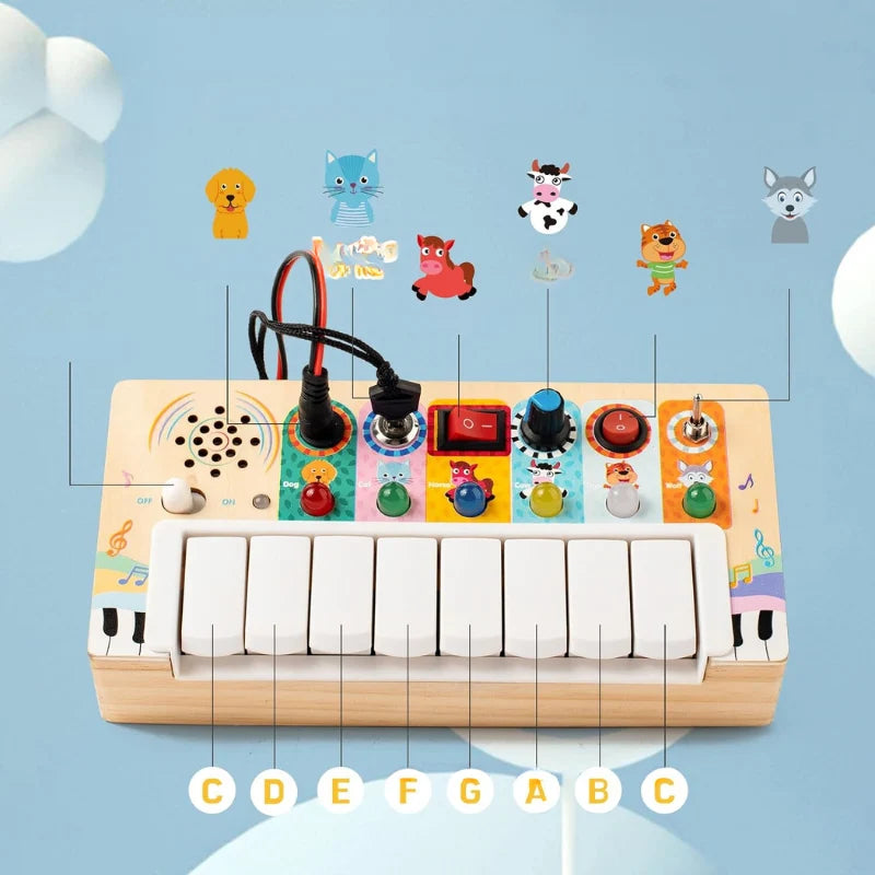 Baby Toy Set Montessori Sensory Shapes & Textures