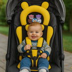 Baby Travel Seat Foldable Lightweight Five-Point Harness