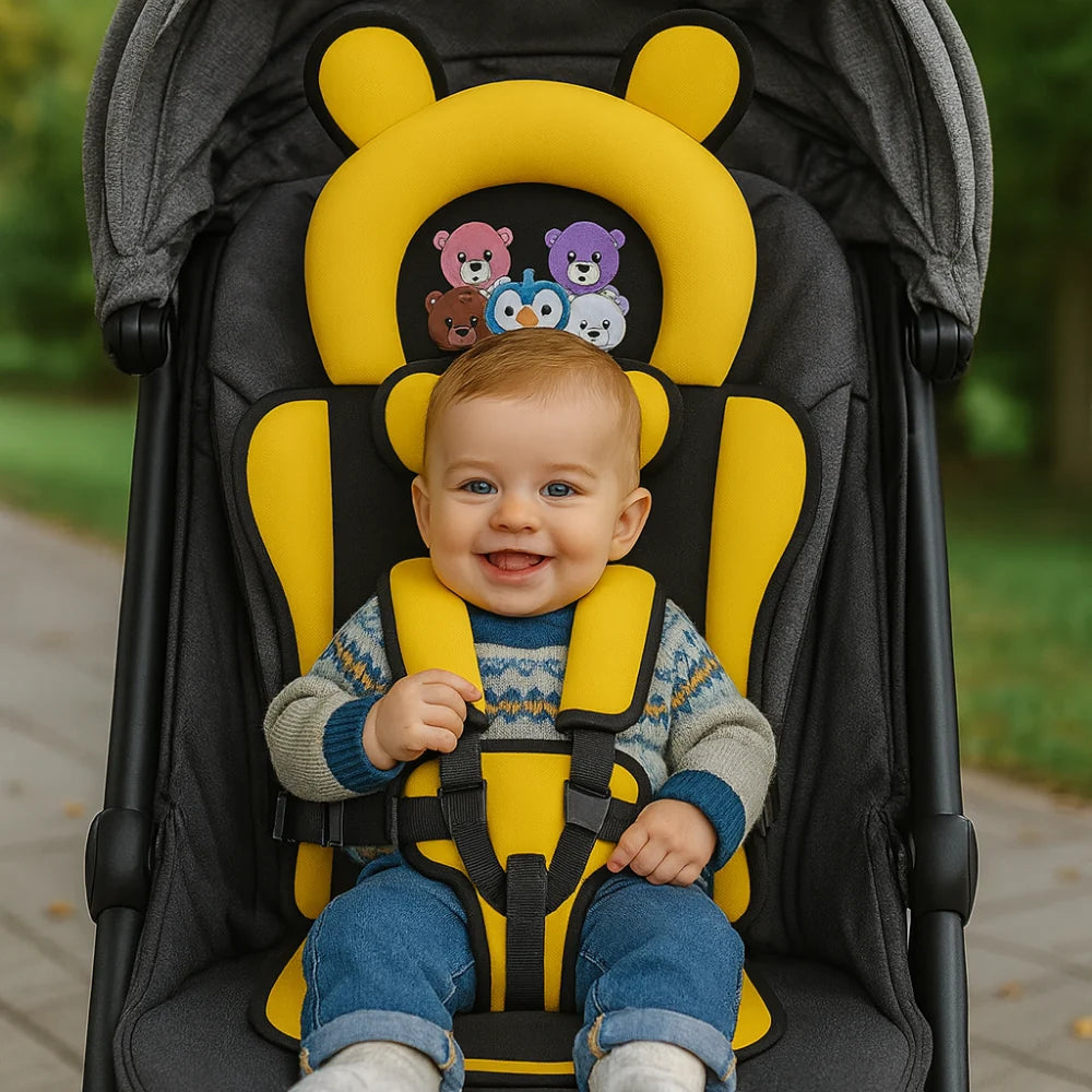 Baby Travel Seat Foldable Lightweight Five-Point Harness