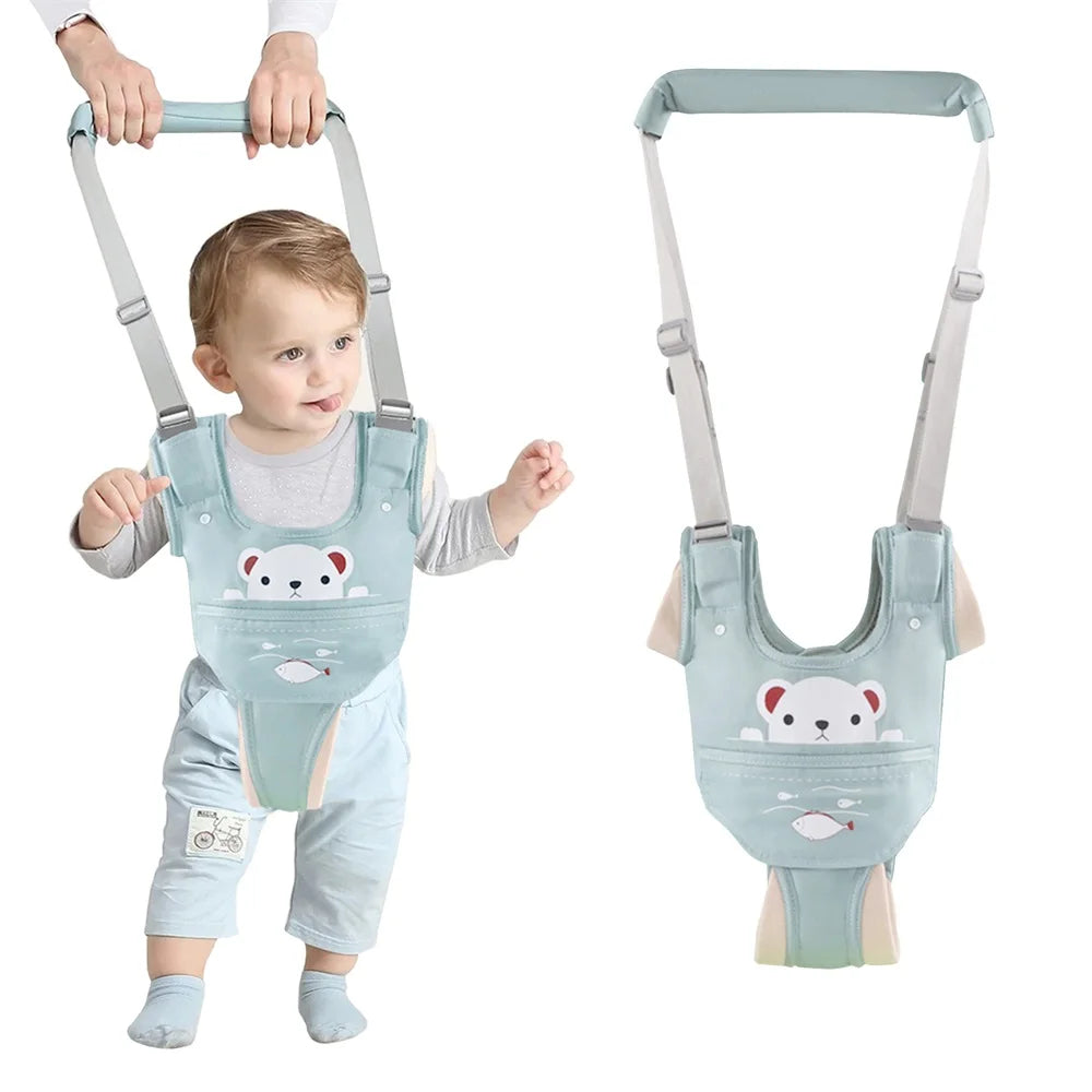 Baby Walking Harness Breathable 100% Cotton Adjustable Support