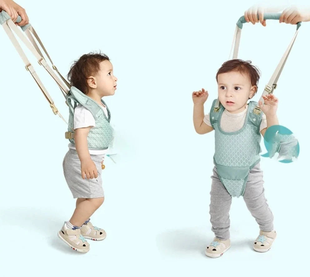 Baby Walking Harness Breathable 100% Cotton Adjustable Support