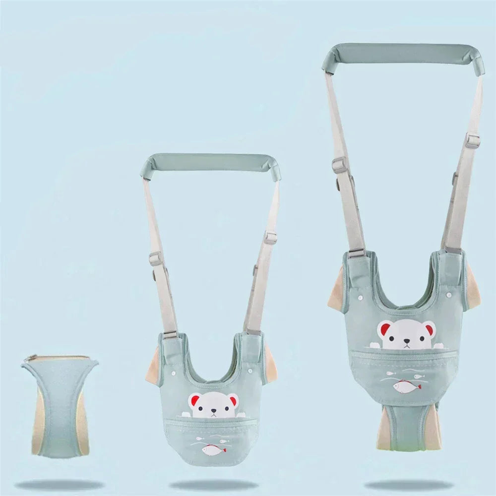 Baby Walking Harness Breathable 100% Cotton Adjustable Support