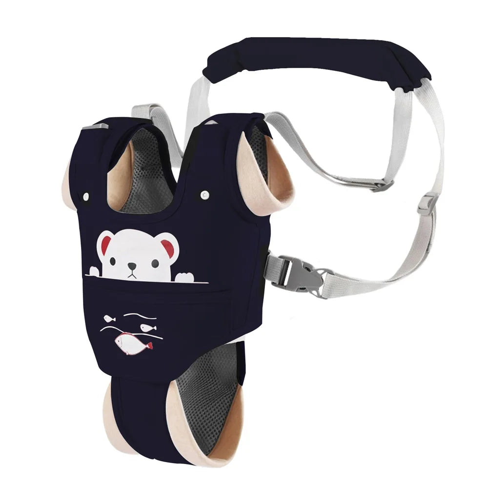 Baby Walking Harness Breathable 100% Cotton Adjustable Support