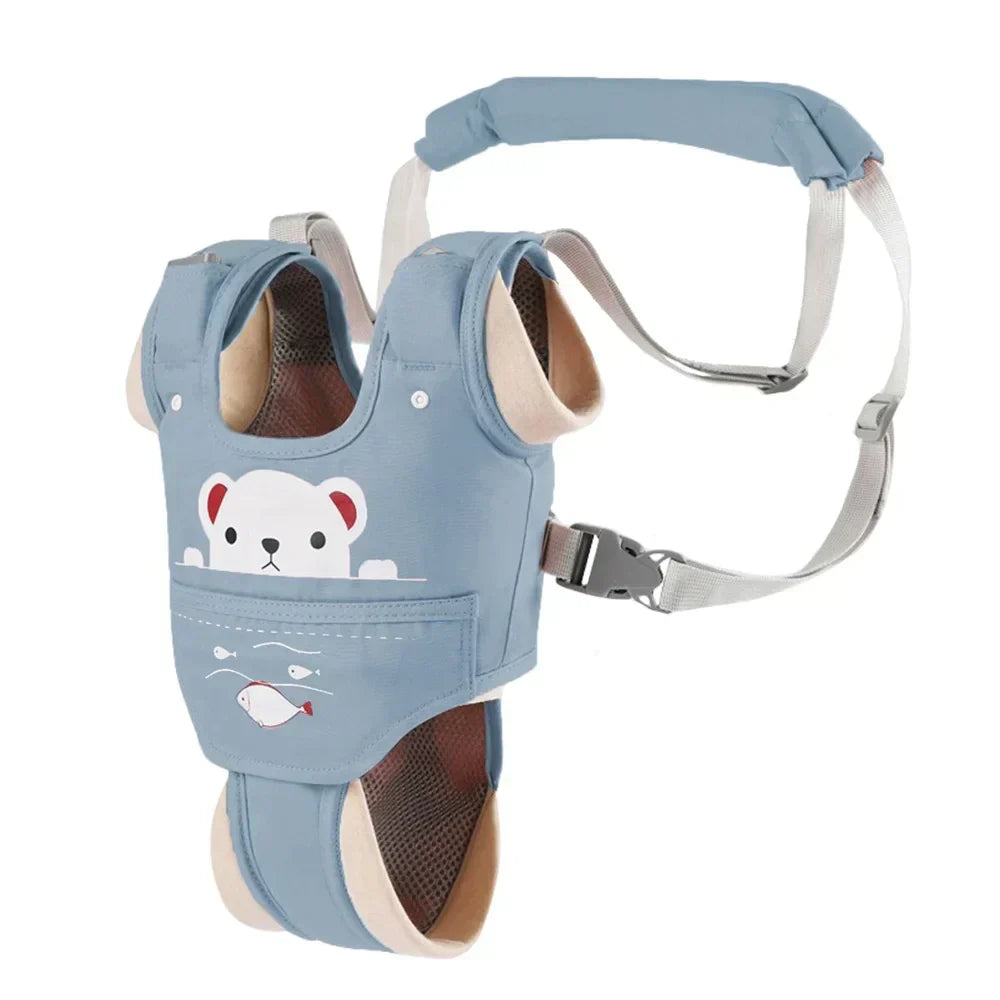 Baby Walking Harness Breathable 100% Cotton Adjustable Support