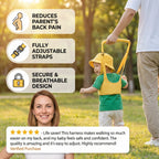 Baby Walking Harness Chest Support Adjustable Back Clip