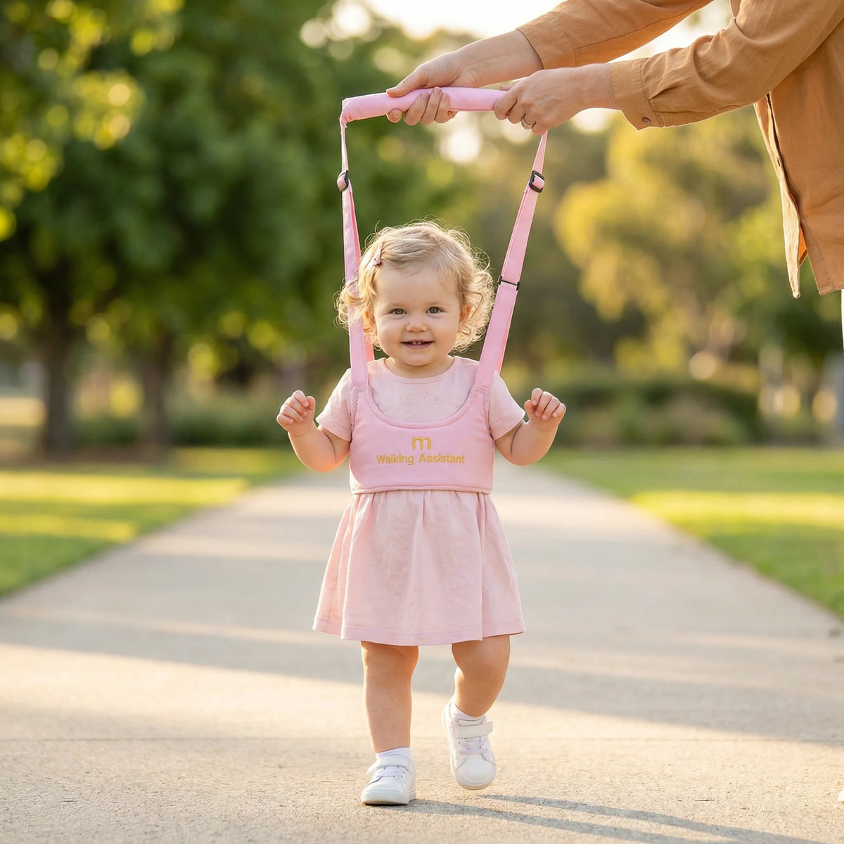Baby Walking Harness Chest Support Adjustable Back Clip