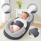 Baby Wedge Pillow 15° Anti-Reflux Breathable Cotton Cover