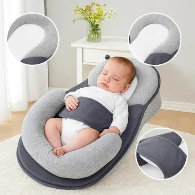 Baby Wedge Pillow 15° Anti-Reflux Breathable Cotton Cover