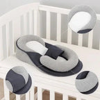 Baby Wedge Pillow 15° Anti-Reflux Breathable Cotton Cover