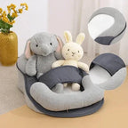 Baby Wedge Pillow 15° Anti-Reflux Breathable Cotton Cover