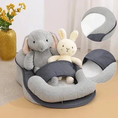 Baby Wedge Pillow 15° Anti-Reflux Breathable Cotton Cover