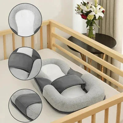 Baby Wedge Pillow 15° Anti-Reflux Breathable Cotton Cover