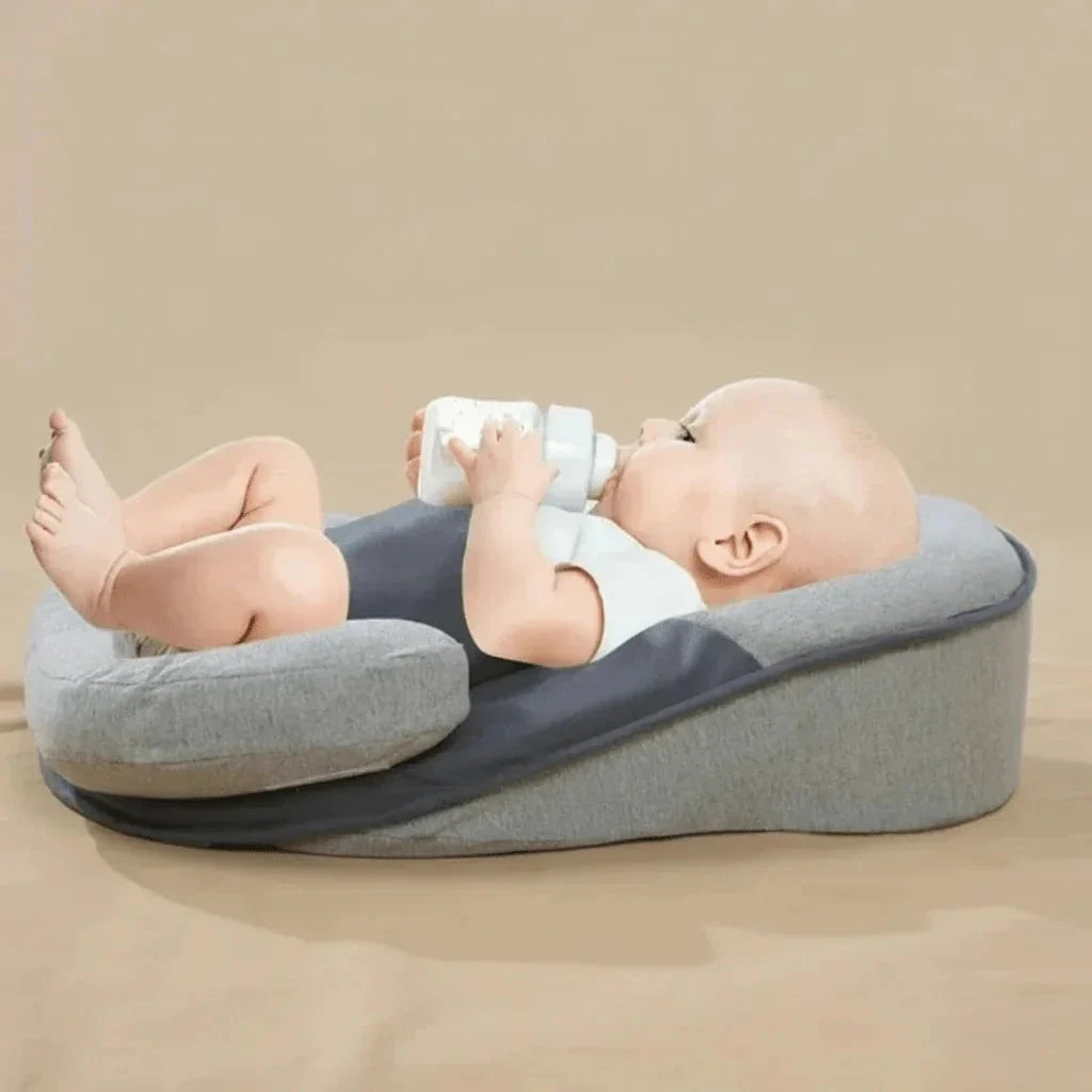 Baby Wedge Pillow 15° Anti-Reflux Breathable Cotton Cover
