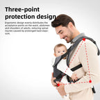 Baby Wrap Carrier Adjustable M-Shape Silk-Cotton