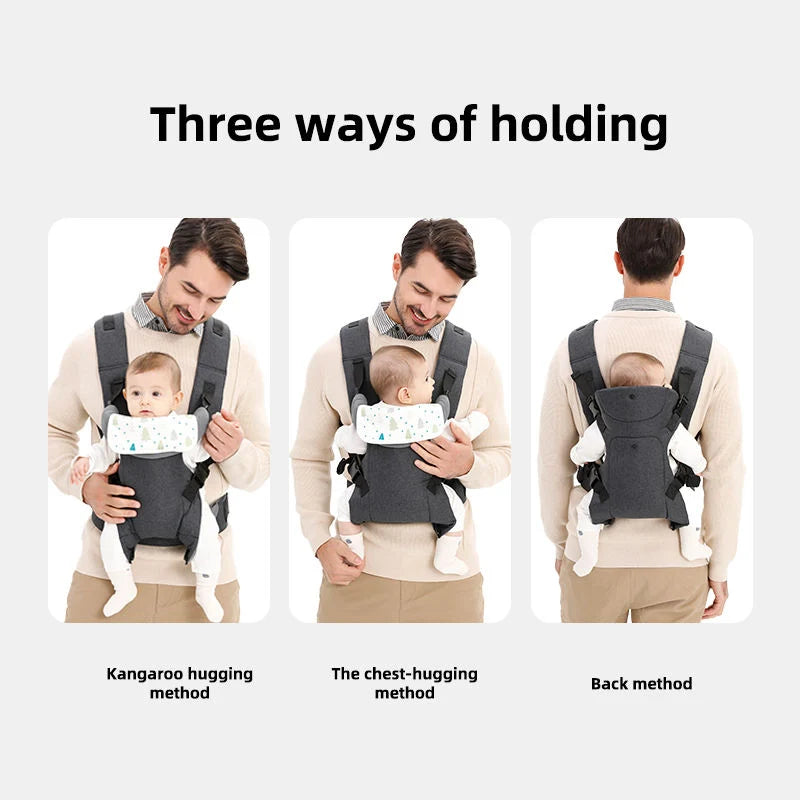 Baby Wrap Carrier Adjustable M-Shape Silk-Cotton
