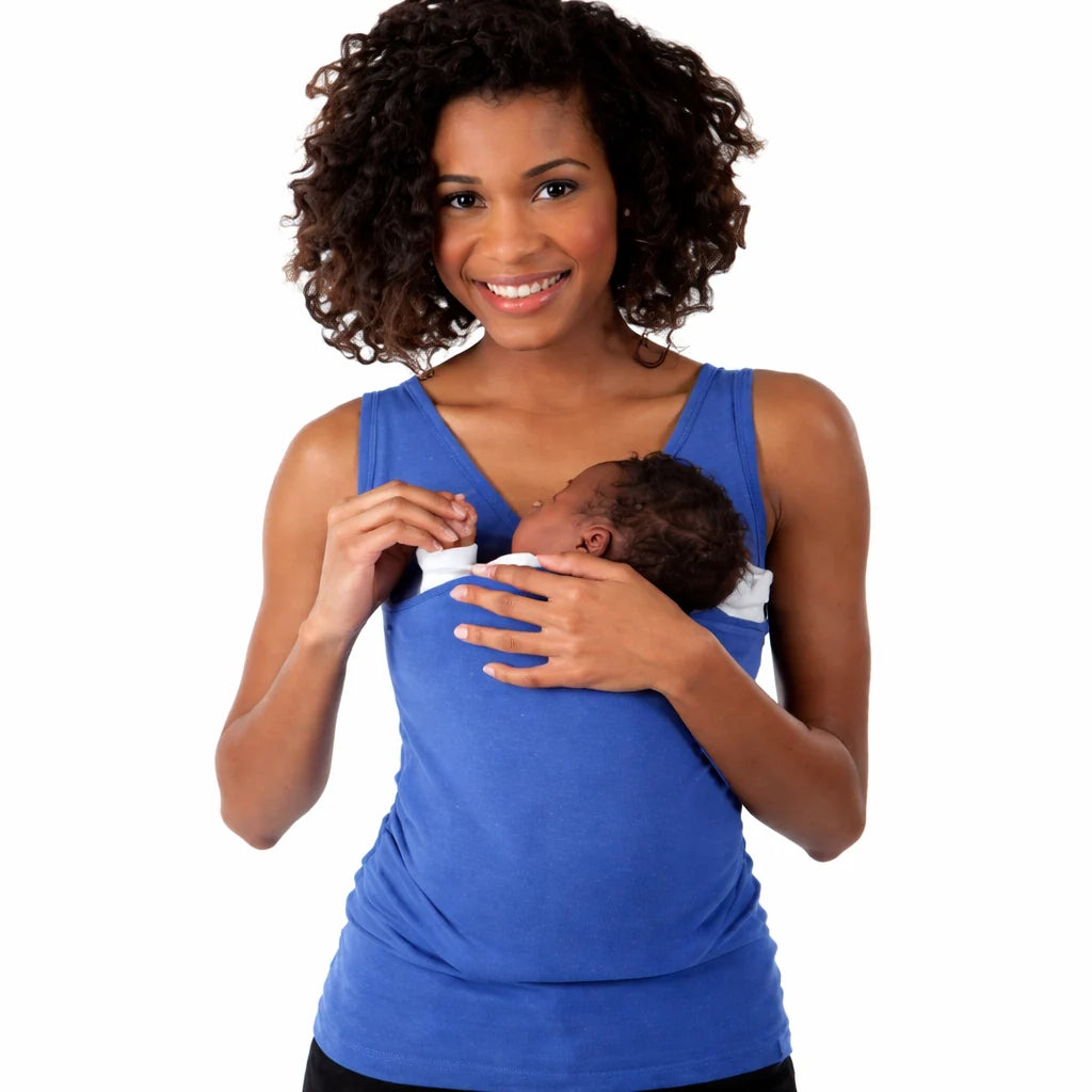 Babywearing Shirt Elastic Nursing Friendly Skin To Skin