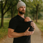 Babywearing Shirt Elastic Nursing Friendly Skin To Skin
