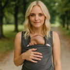 Babywearing Shirt Elastic Nursing Friendly Skin To Skin