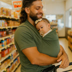 Babywearing Shirt Elastic Nursing Friendly Skin To Skin