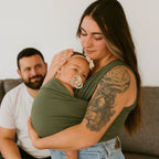 Babywearing Shirt Elastic Nursing Friendly Skin To Skin